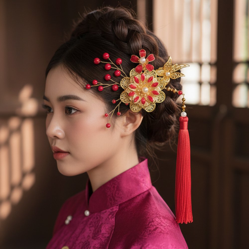 Cho Thuê Trâm Cổ Trang Kiểu 03